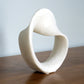 Mercury 7.5"H Sculpture, Cream By Gold Leaf Design Group | Sculptures |  Modishstore - 2