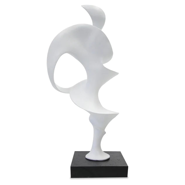 Tendril 19.8"H Sculpture, Whit By Gold Leaf Design Group | Sculptures | Modishstore - 5