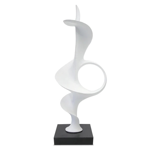 Tendril 27.6"H Sculpture, Whit By Gold Leaf Design Group | Sculptures | Modishstore - 5