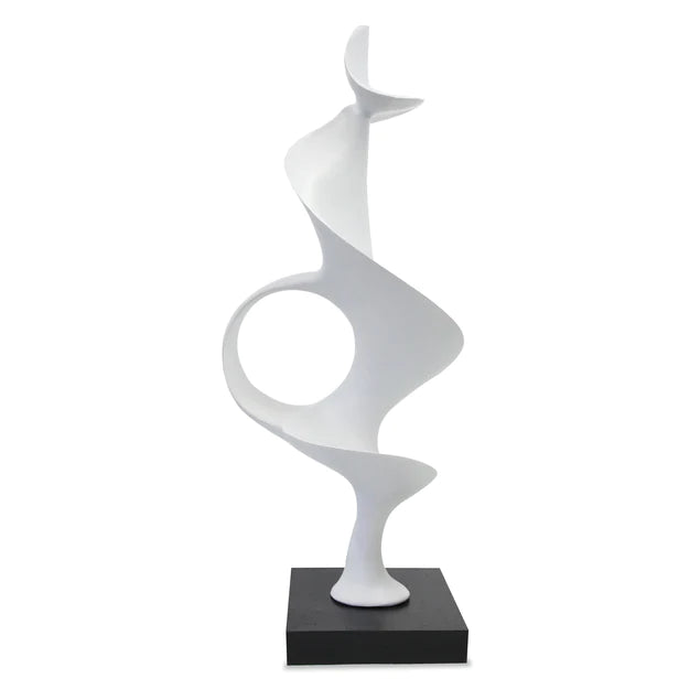 Tendril 27.6"H Sculpture, Whit By Gold Leaf Design Group | Sculptures | Modishstore - 7