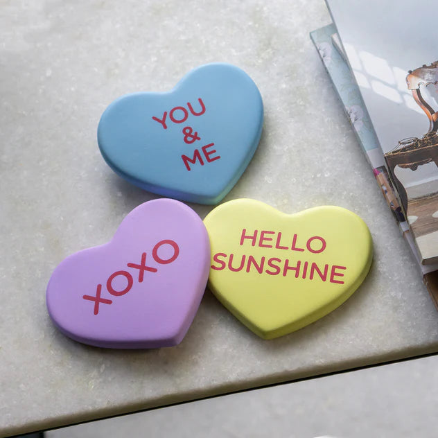 Conversation Heart, Hello Suns By Gold Leaf Design Group Set Of 3 | Garden Sculptures & Statues | Modishstore - 7