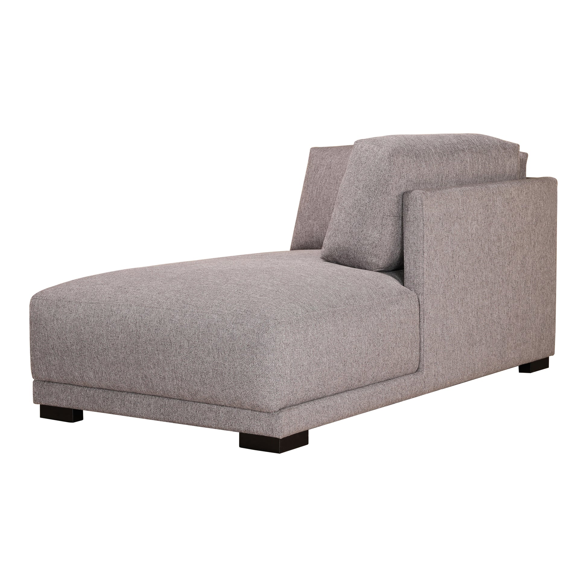 Moe's Home Collection Romeo Chaise Right Grey | Modishstore | Sofas-2