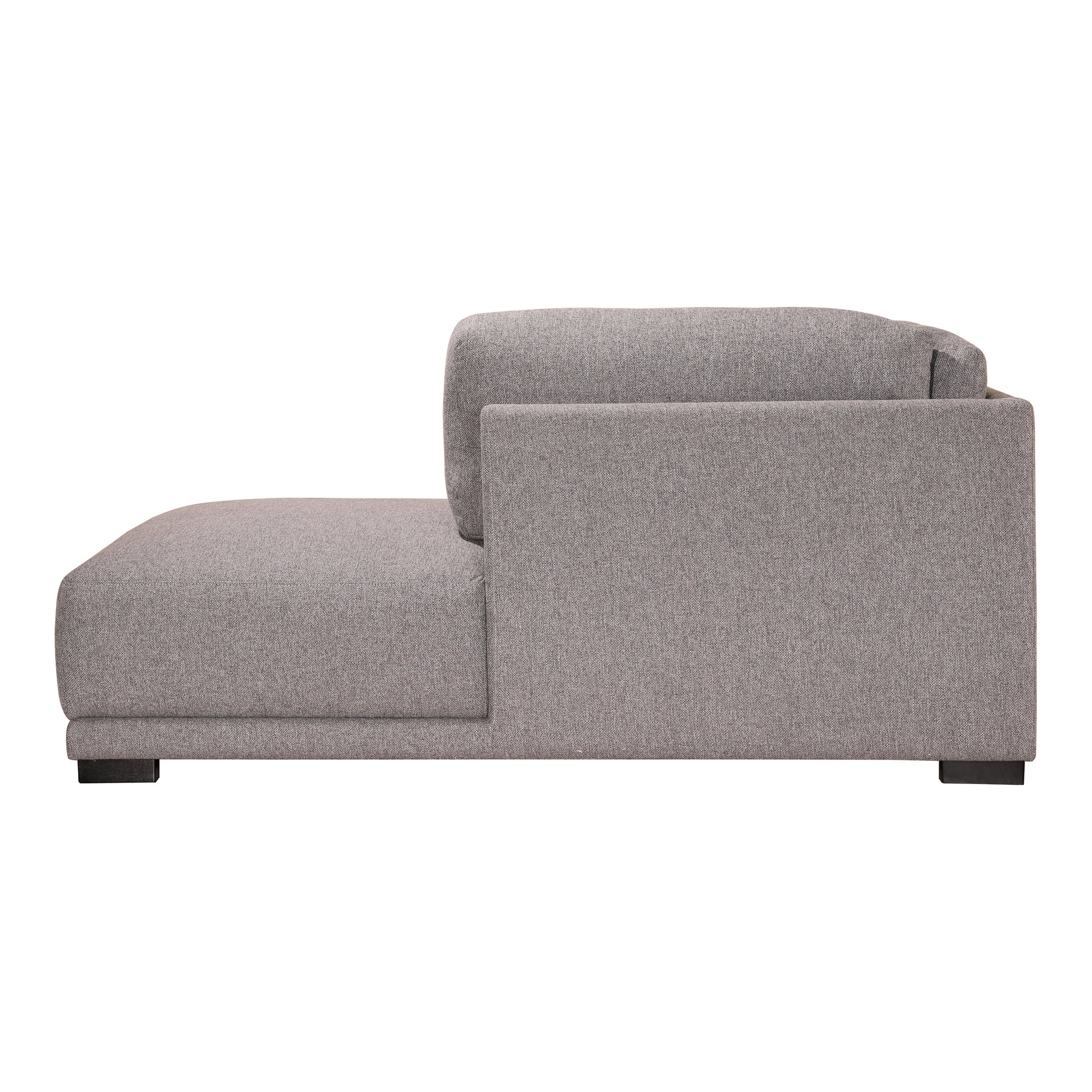 Moe's Home Collection Romeo Chaise Right Grey | Modishstore | Sofas
