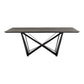 BROLIO DINING TABLE CHARCOAL | Modishstore | Dining Tables