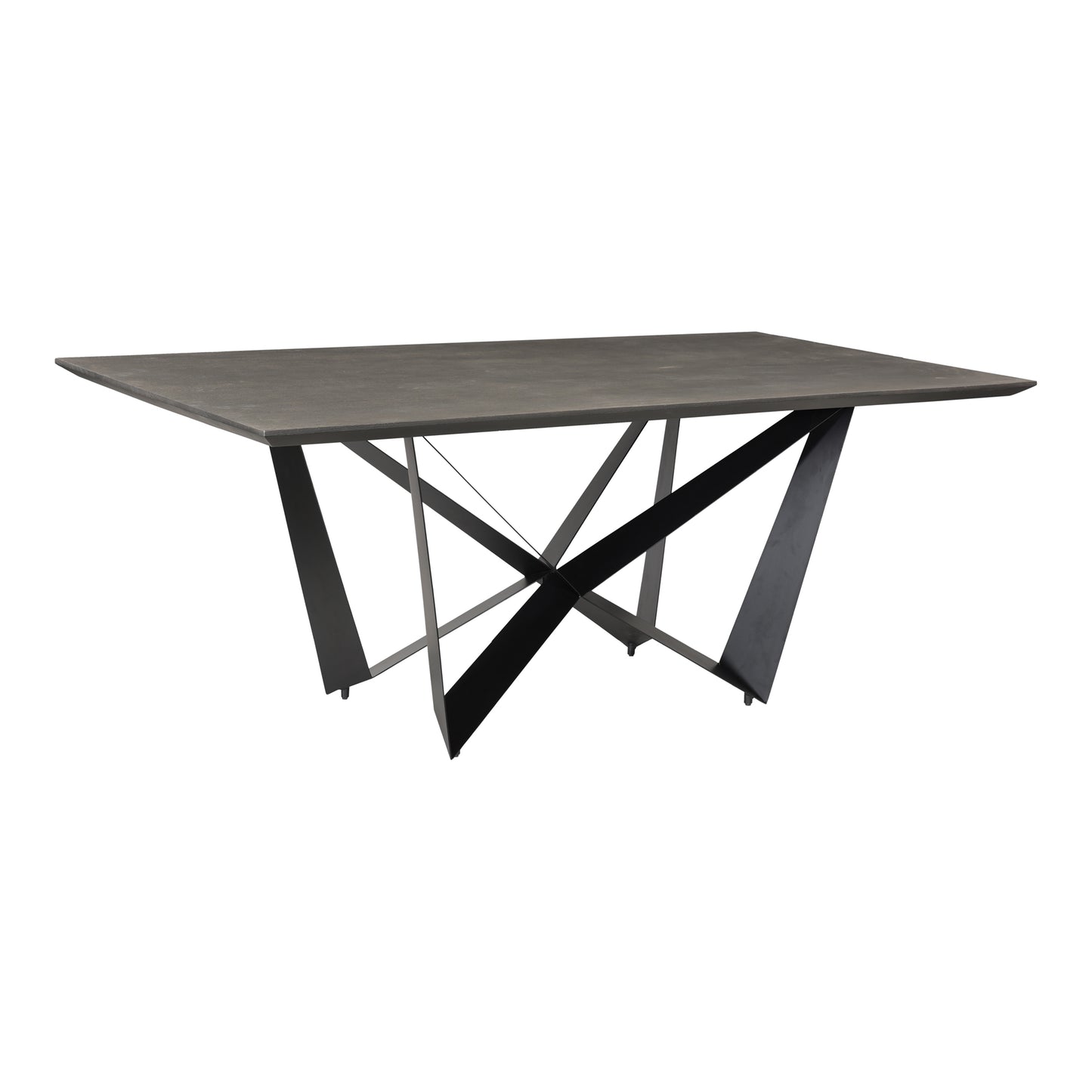 BROLIO DINING TABLE CHARCOAL | Modishstore | Dining Tables-2