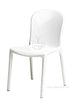 Set Of 4 Commerical Seating Products Rpc Wh White Genoa Chairs By Csp | Side Chairs | Modishstore
