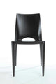 Set Of 4 Commerical Seating Products Rpp Bk Crescent Black Dining Chairs By Csp | Dining Chairs | Modishstore