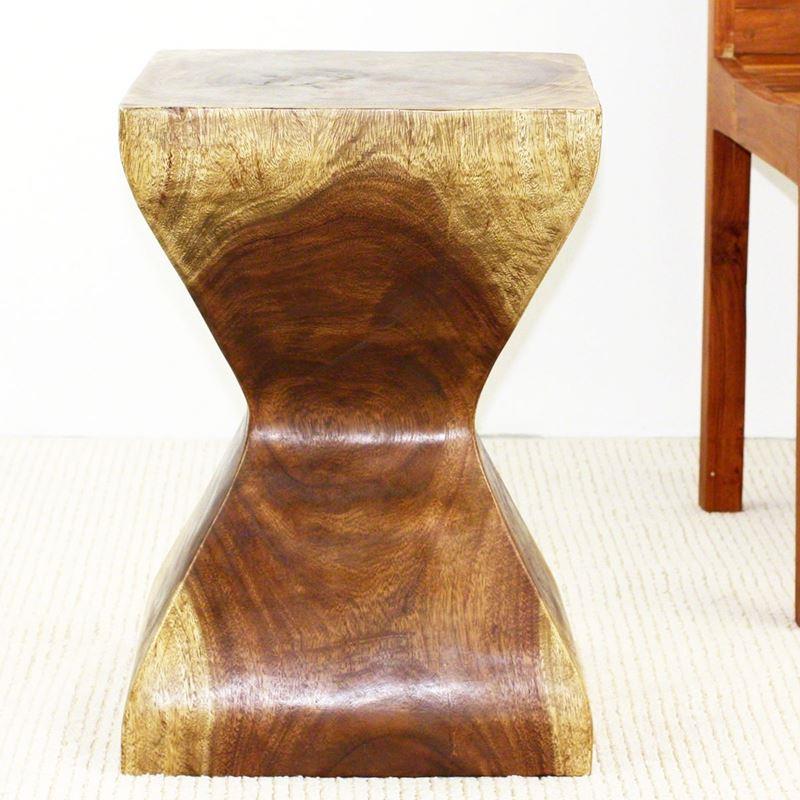 Haussmann Rest Stool 14" Sq - Antique Oak Oil | Stools & Benches | Modishstore-3