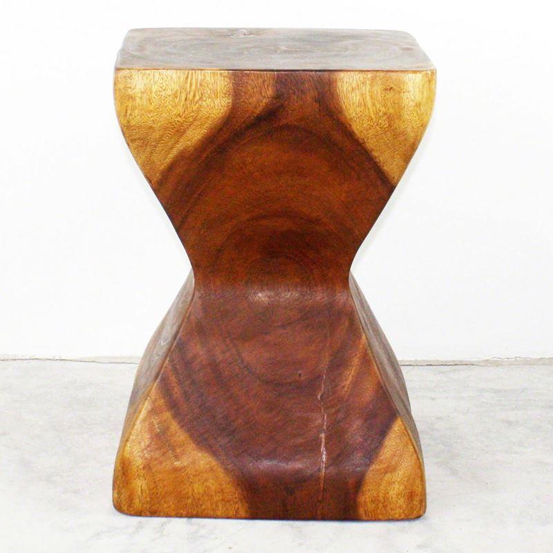 Haussmann Rest Stool 14" Sq - Walnut | Stools & Benches | Modishstore-2