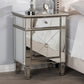 Baxton Studio Claudia Hollywood Regency Glamour Style Mirrored Nightstand | Modishstore | Nightstands
