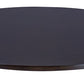baxton studio debbie mid century dark brown wood round dining table | Modish Furniture Store-3