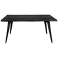 LeisureMod Ravenna Modern Rectangular Wood 63" Dining Table With Metal Legs | Dining Tables | Modishstore - 32