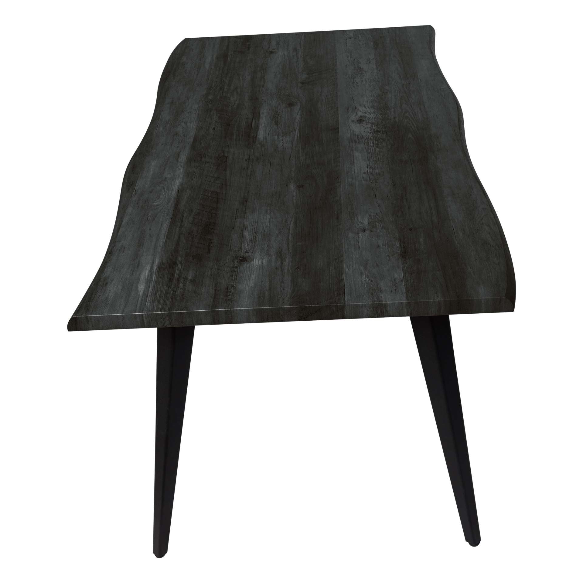 LeisureMod Ravenna Modern Rectangular Wood 63" Dining Table With Metal Legs | Dining Tables | Modishstore - 38