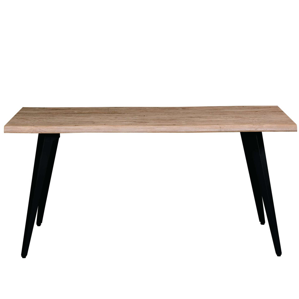 LeisureMod Ravenna Modern Rectangular Wood 63" Dining Table With Metal Legs | Dining Tables | Modishstore - 12