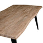 LeisureMod Ravenna Modern Rectangular Wood 63" Dining Table With Metal Legs | Dining Tables | Modishstore - 13