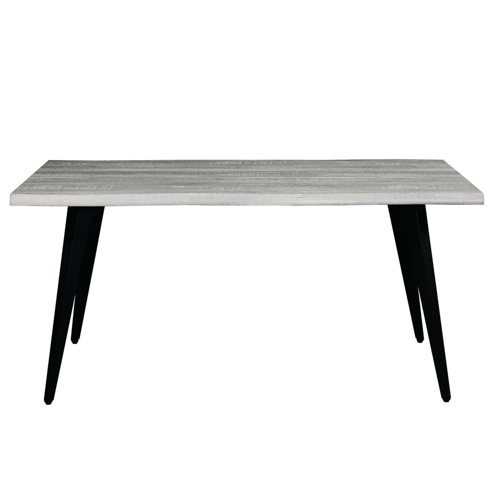 LeisureMod Ravenna Modern Rectangular Wood 63" Dining Table With Metal Legs | Dining Tables | Modishstore - 19