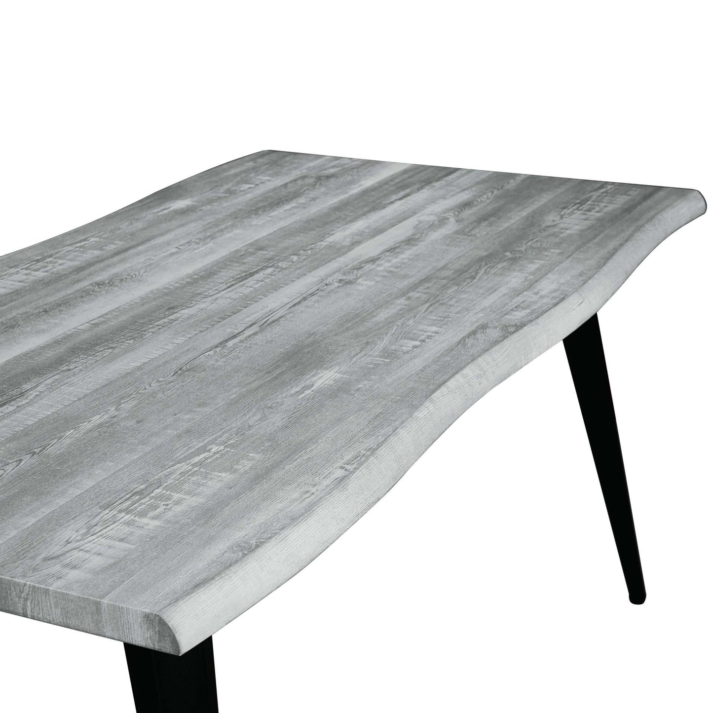 LeisureMod Ravenna Modern Rectangular Wood 63" Dining Table With Metal Legs | Dining Tables | Modishstore - 22