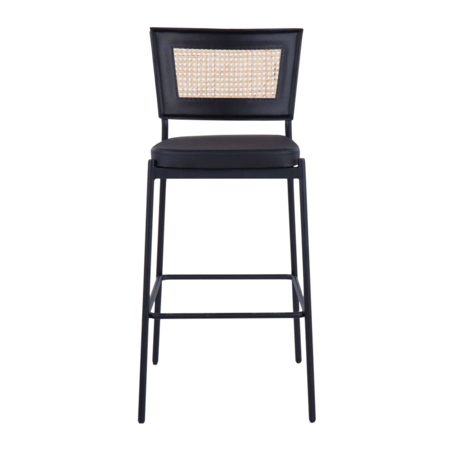 Rattan Tania Bar Stool - Set of 2 By LumiSource | Bar Stools | Modishstore - 6