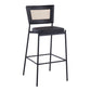 Rattan Tania Bar Stool - Set of 2 By LumiSource | Bar Stools | Modishstore - 2