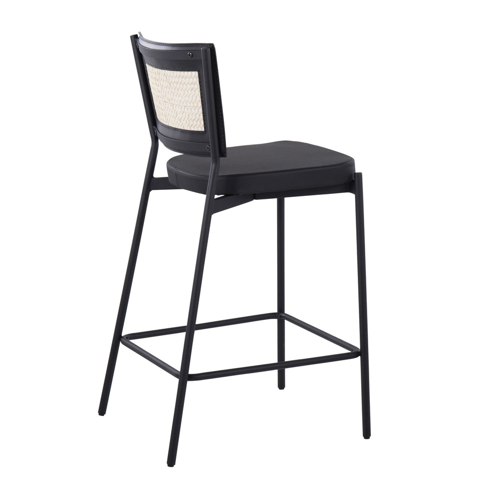 Rattan Tania Counter Stool - Set of 2 By LumiSource | Counter Stools | Modishstore - 4
