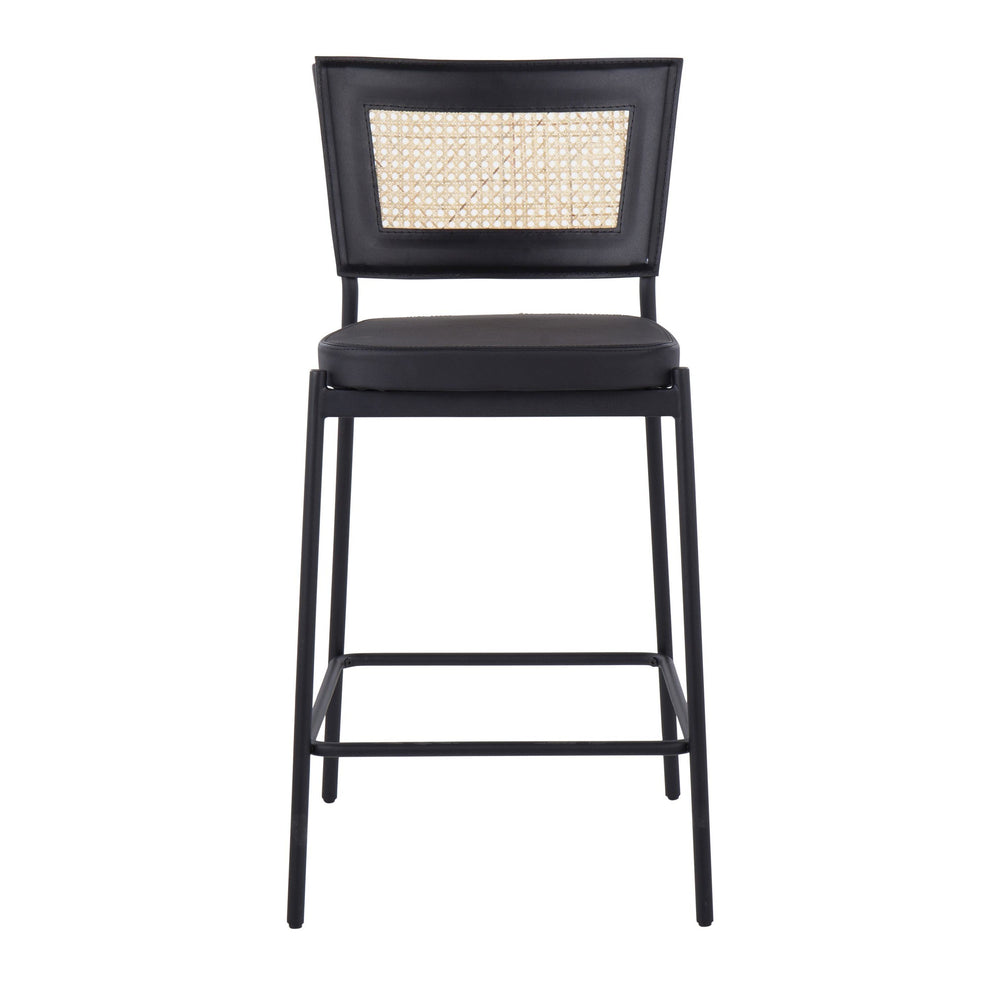 Rattan Tania Counter Stool - Set of 2 By LumiSource | Counter Stools | Modishstore - 6