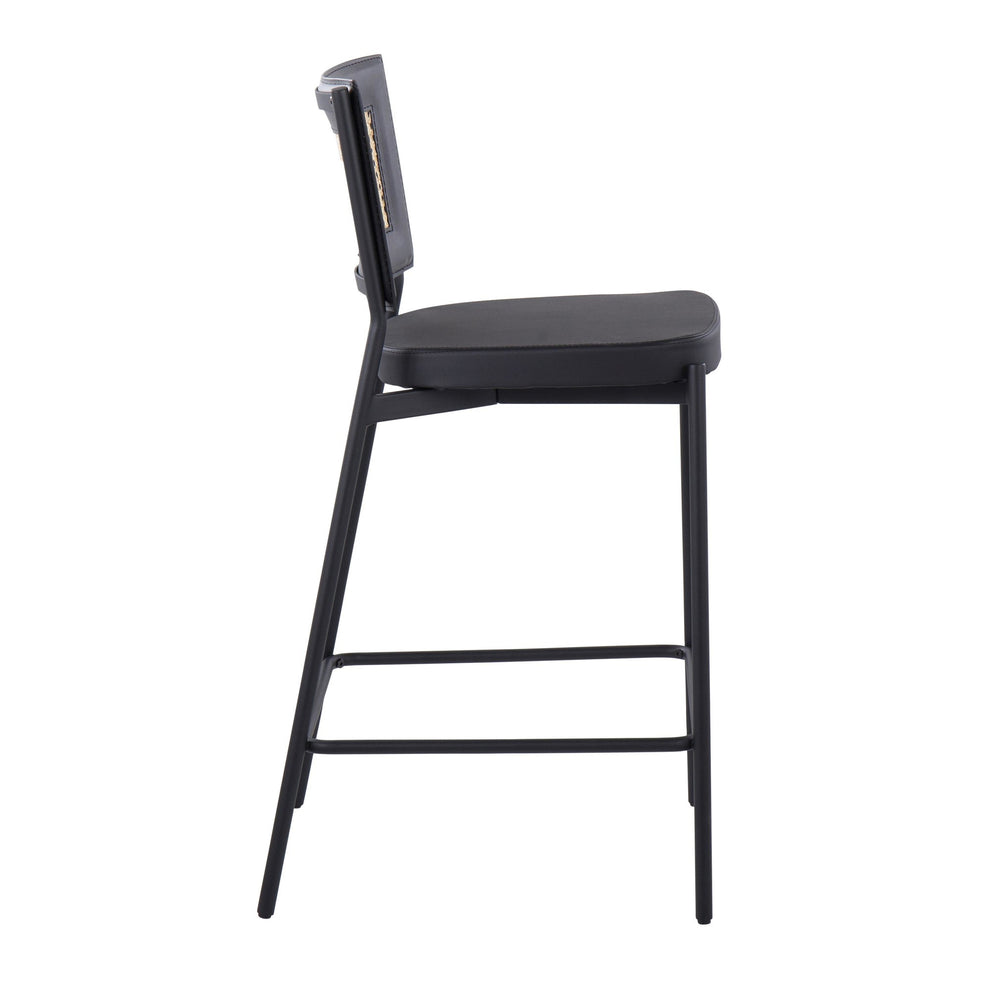Rattan Tania Counter Stool - Set of 2 By LumiSource | Counter Stools | Modishstore - 3