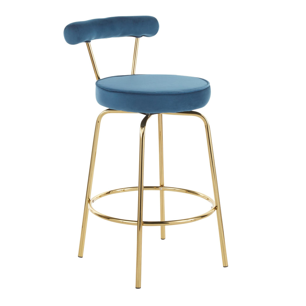 LumiSource Rhonda Counter Stool - Set of 2-5
