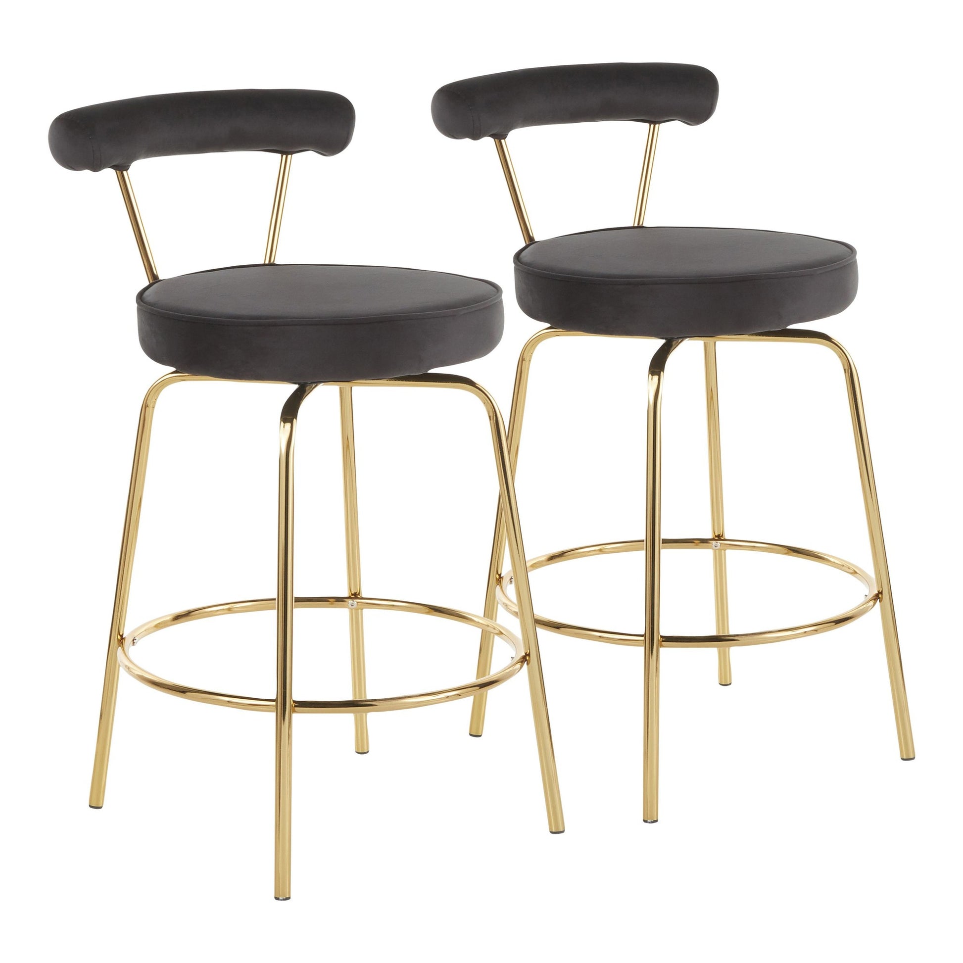 Rhonda Counter Stool - Set of 2 | Modishstore | Counter Stools