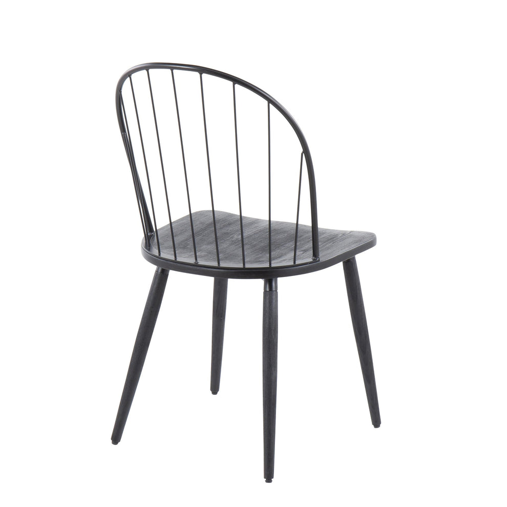 Riley High Back Chair - Set of 2 | Modishstore | Dining Chairs - 6