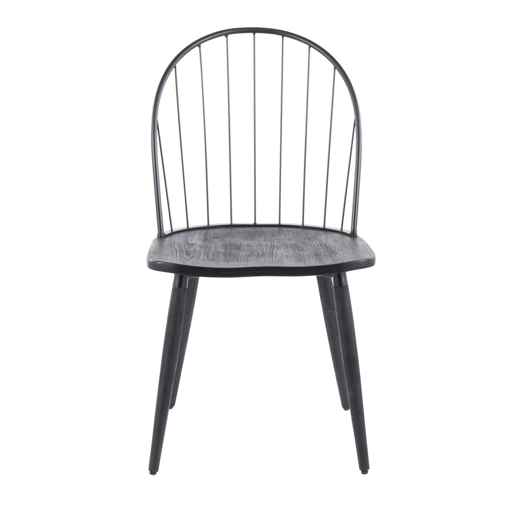 Riley High Back Chair - Set of 2 | Modishstore | Dining Chairs - 3