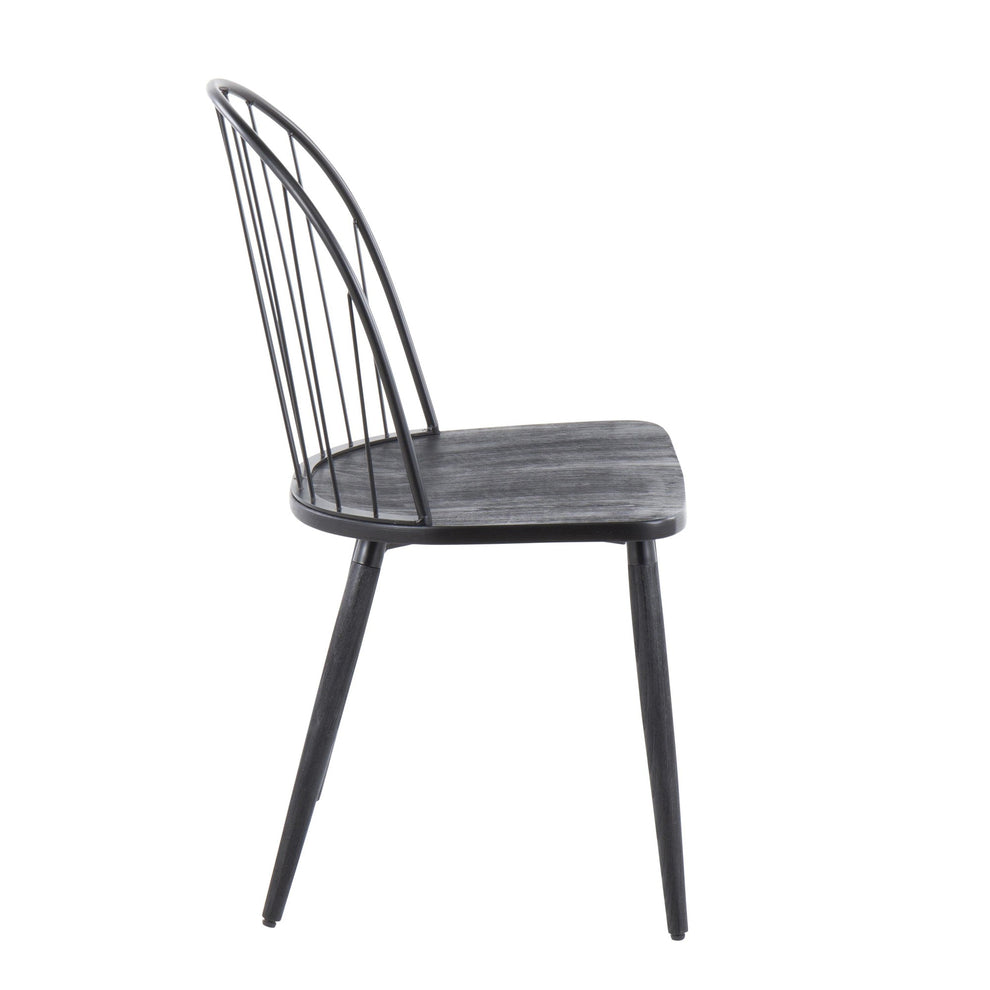 Riley High Back Chair - Set of 2 | Modishstore | Dining Chairs - 4