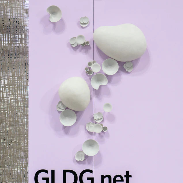 River Stone 9.8"L Wall Art  By Gold Leaf Design Group | Wall Art | Modishstore - 3