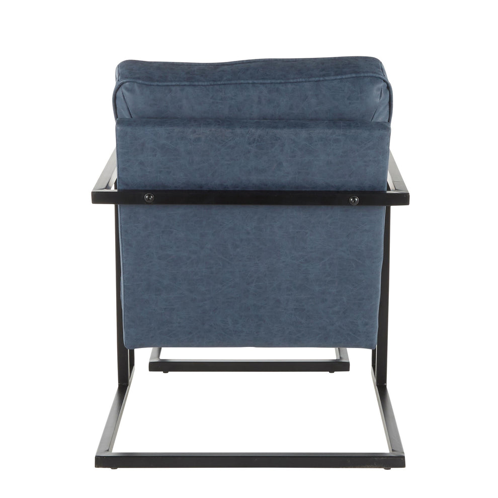 LumiSource Roman Lounge Chair + Ottoman-5