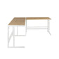LumiSource Roman Office Desk - L Shaped Set-7