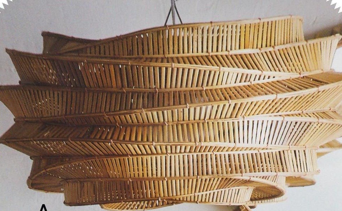 Thai Bamboo Intricate Chandeliers | ModishStore | Chandeliers