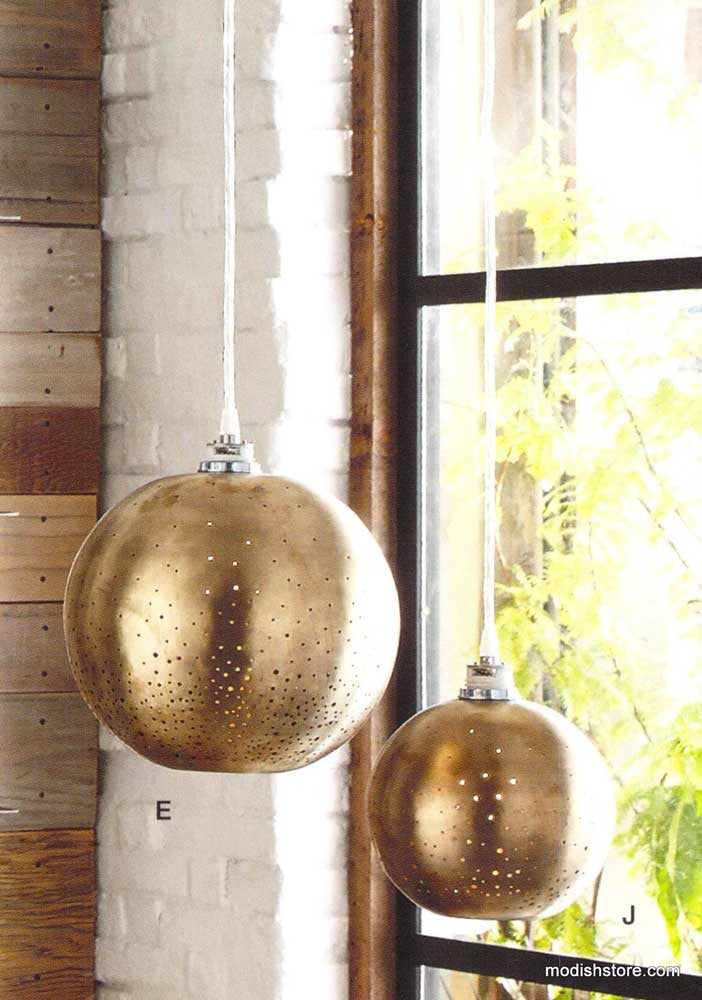 Roost Constellation Brass Pendant Lamps