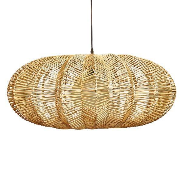 Regency Seagrass Pendant Lamp- Large- 31" Dia x 14" H | Pendant Lamps | AL247 | Modishstore - 3