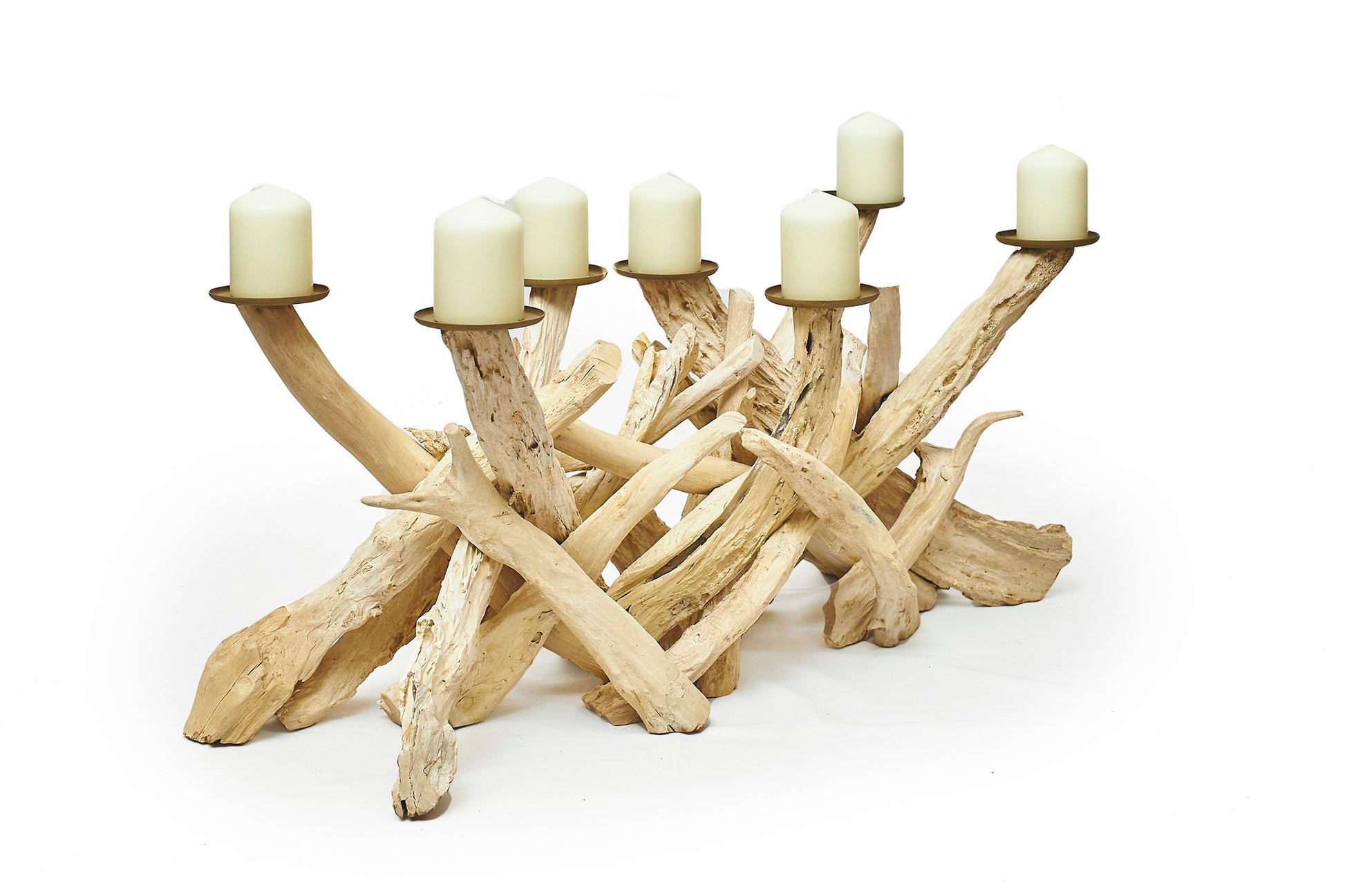 Artisan Living Driftwood Candelabra- Horizontal & Vertical | ModishStore | Home Accents-4