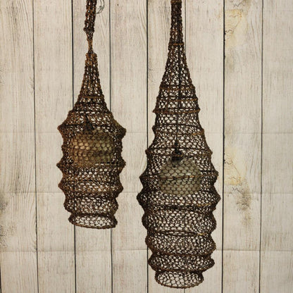 Fishermen Net Pendant Lamps- Medium or Large | ModishStore | Pendant Lamps-4