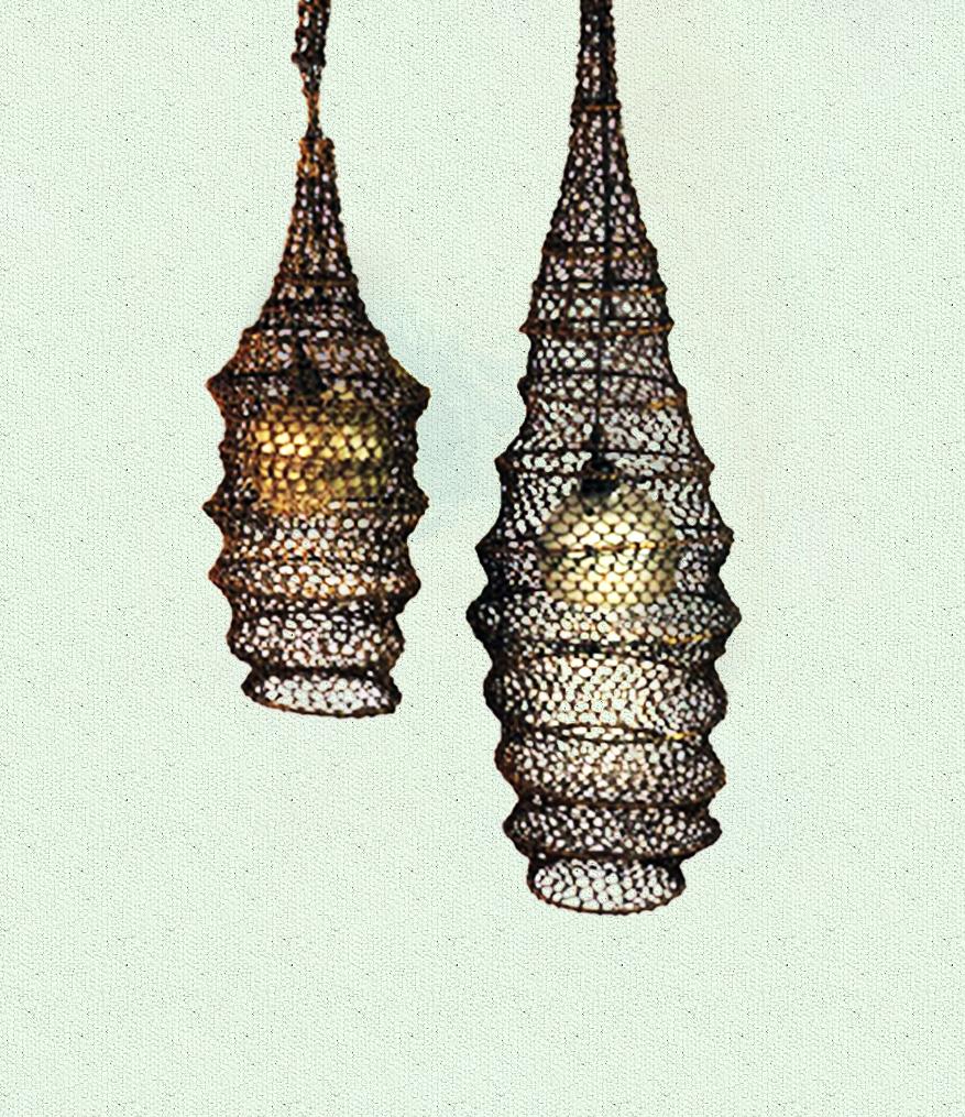 anchovy fishing with lamps and nets Fishermen Net Pendant Anchovy fishing net hi-res stock