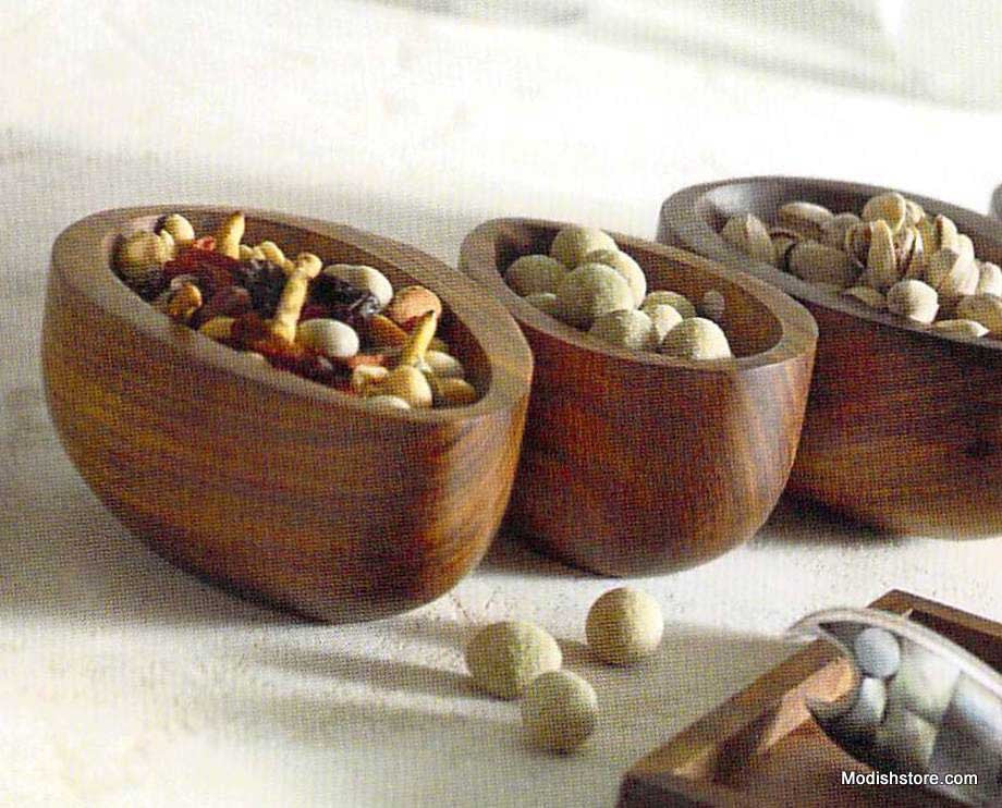 Roost Hemingway Bar Accessories - Linked Snack Bowls