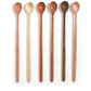 Wooden Tasting Spoons -12 inch - Set Of 6 | ModishStore | Dinnerware-6