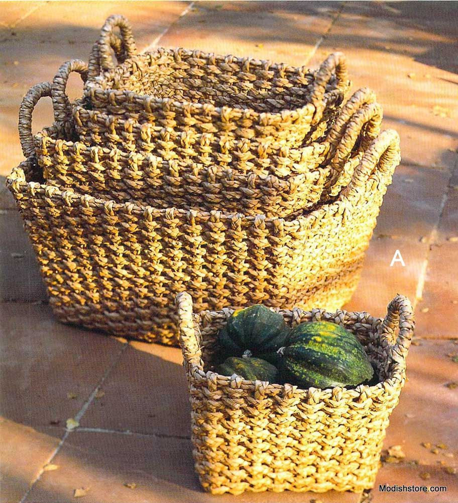 Roost Malu Seagrass Baskets