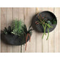 Wall Planters- Zinc Indoor/Outdoor Planters-Circle & Semi Circle by Artisan Living | ModishStore | Planters, Troughs & Cachepots-9