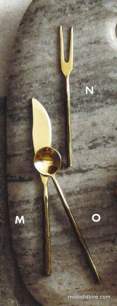 Roost Serafina Brass Serveware -  Serving Pieces