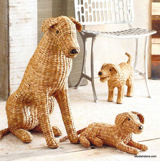 Roost Woven Puppies - Set/2