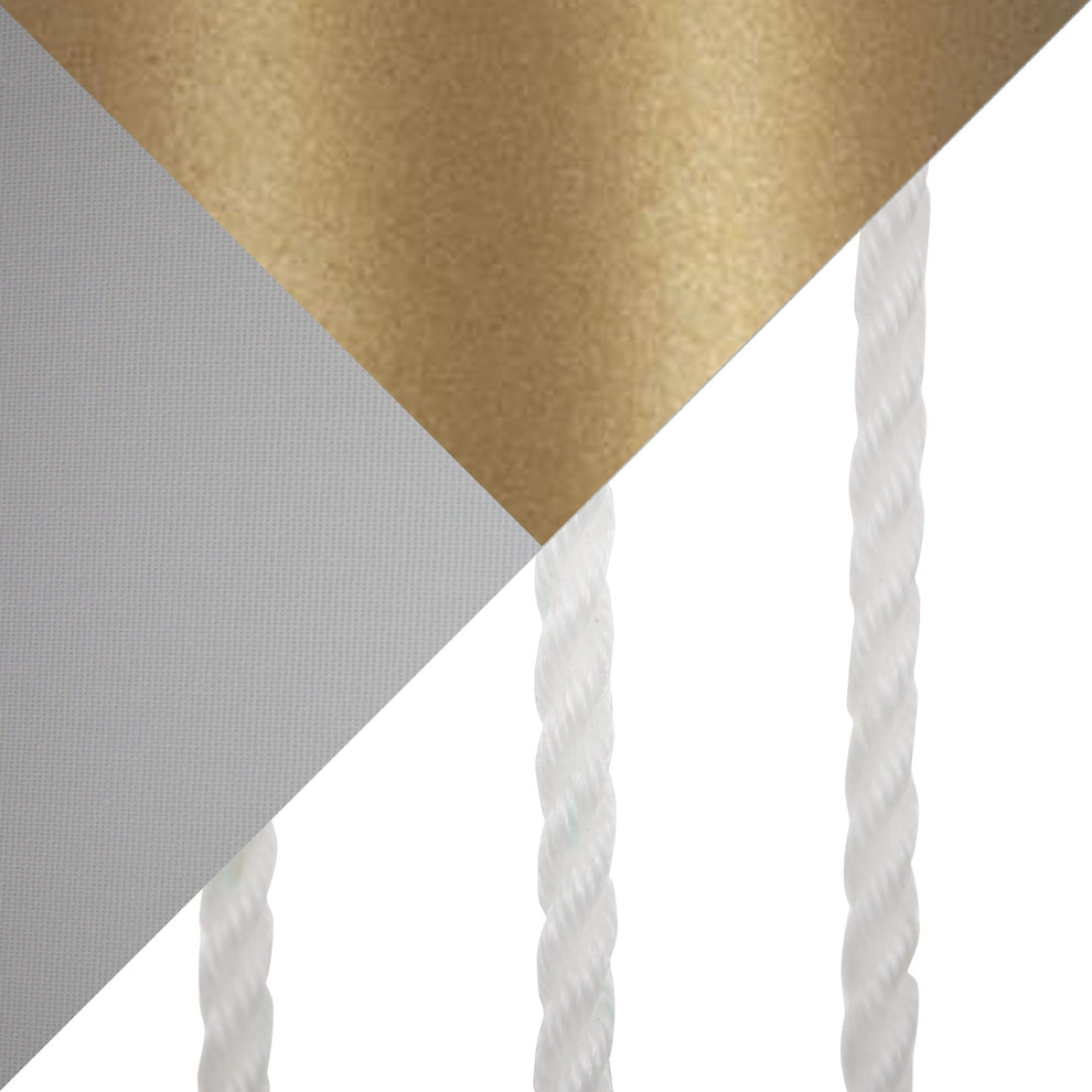 Rope Contemporary Floor Lamp in Natural Wood, White Metal, and White Rope Accent By LumiSource | Floor Lamps | Modishstore - 2