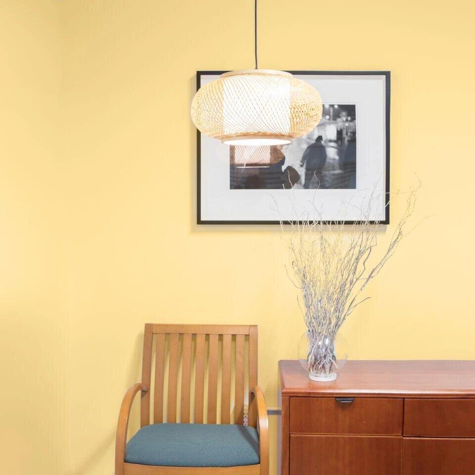 Roshni Woven Bamboo Pendant Lamp | ModishStore | Pendant Lamps-10