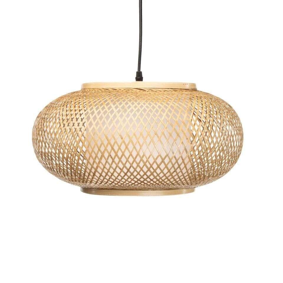 Roshni Woven Bamboo Pendant Lamp | ModishStore | Pendant Lamps-8