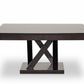 baxton studio everdon dark brown modern coffee table | Modish Furniture Store-3